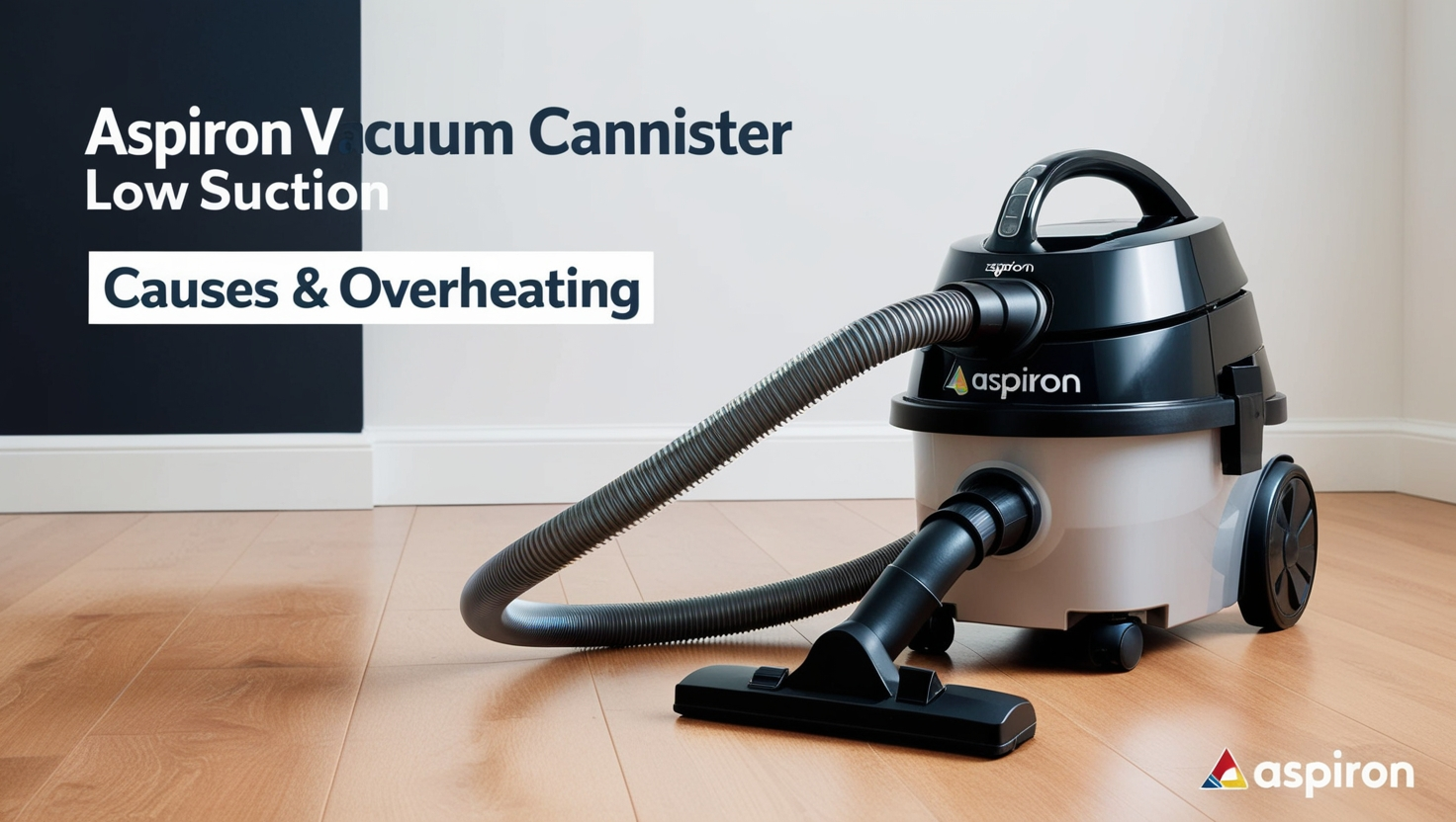 Aspiron Vacuum Cannister Low Suction Overheats