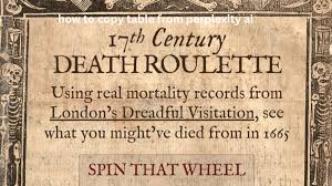 17th century death roulette