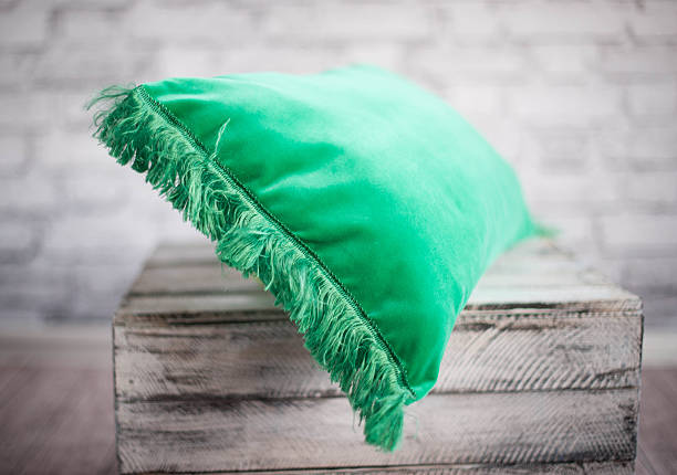 loden green pillow covers boho