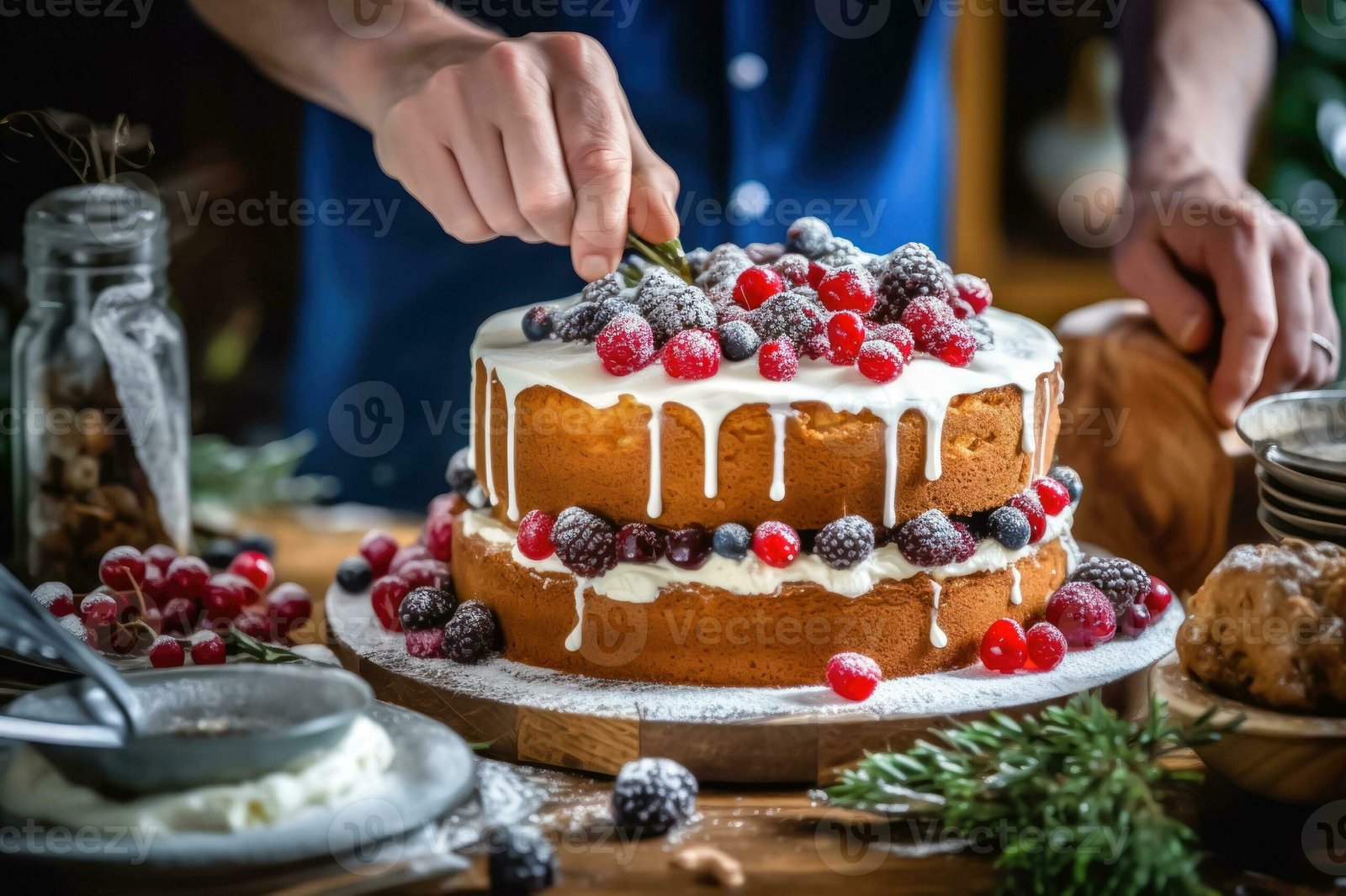 Christmas Cake Decorations