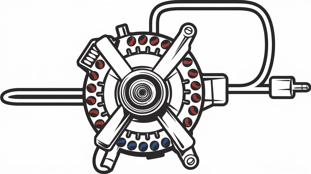 lm7 4 pin to 1 cable alternator wiring diagram