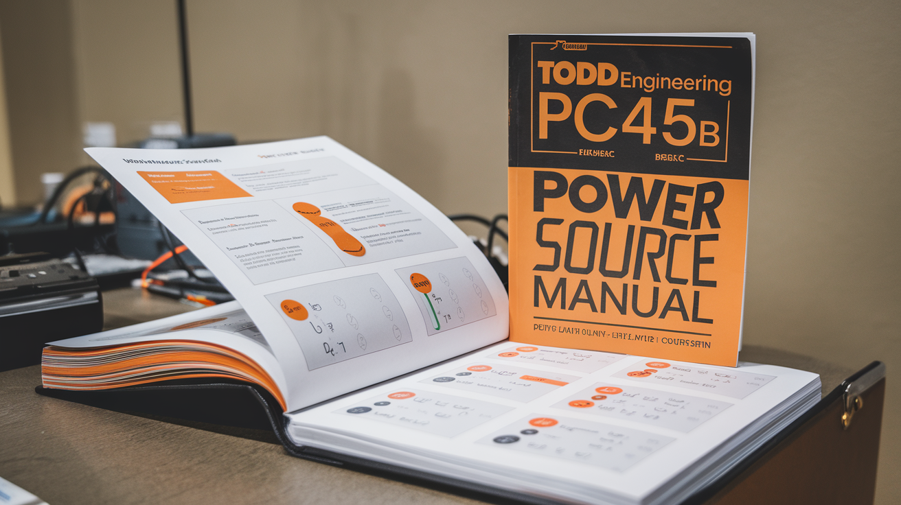 Todd engeneering PC45b Power Source Manual Pdf​​