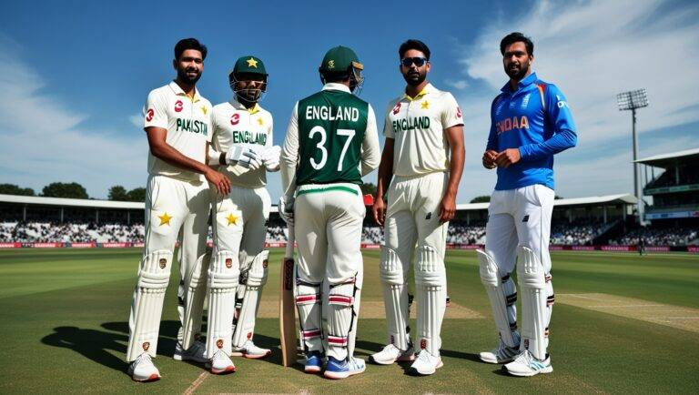 Pakistan National Cricket Team vs England Cricket Team Match Scorecard