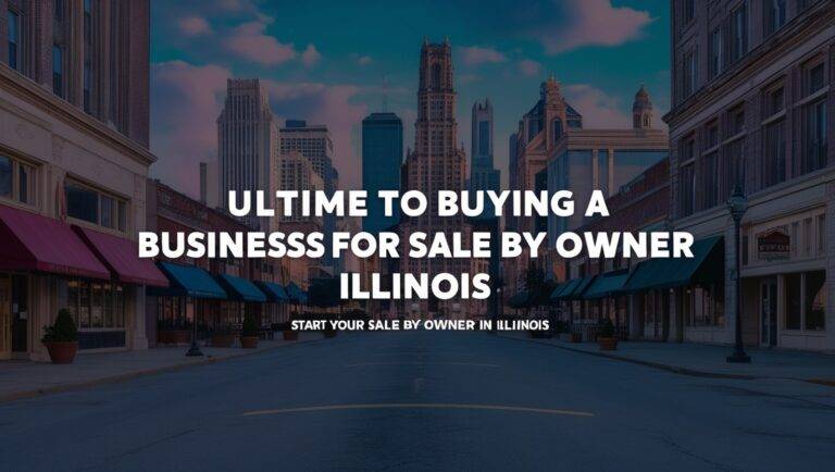 Business for Sale by Owner Illinois