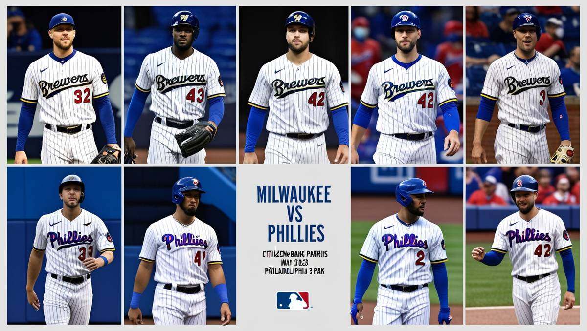 Milwaukee Brewers vs Phillies Match Player Stats​