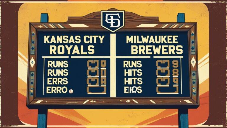 Kansas City Royals vs Milwaukee Brewers Match Player Stats