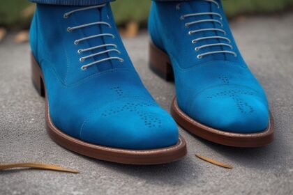 Material for Elvis's Blue Shoes