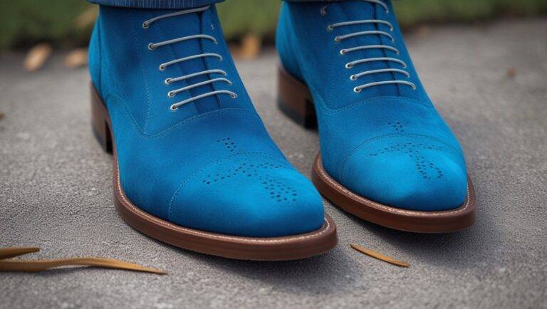 Material for Elvis's Blue Shoes