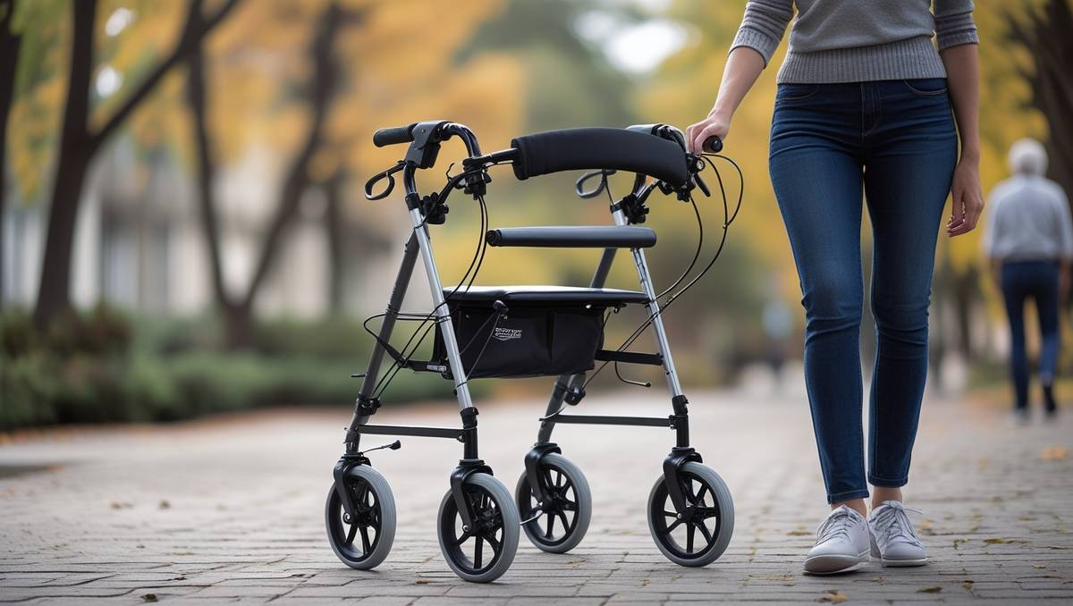 Amazon Rollator Walker by ACRE Regular Track