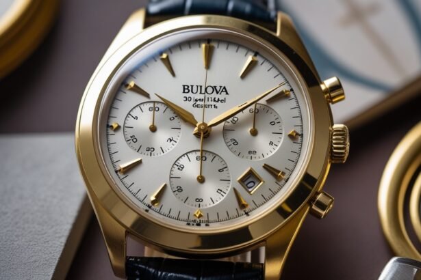 Bulova 30 Jewel 14kt Gold Bezel Gents Watch