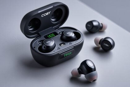 Coby True Wireless Earbuds with Smart Battery Display