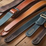 Golden Gate Shelton Series Leather Strap for Mandolin