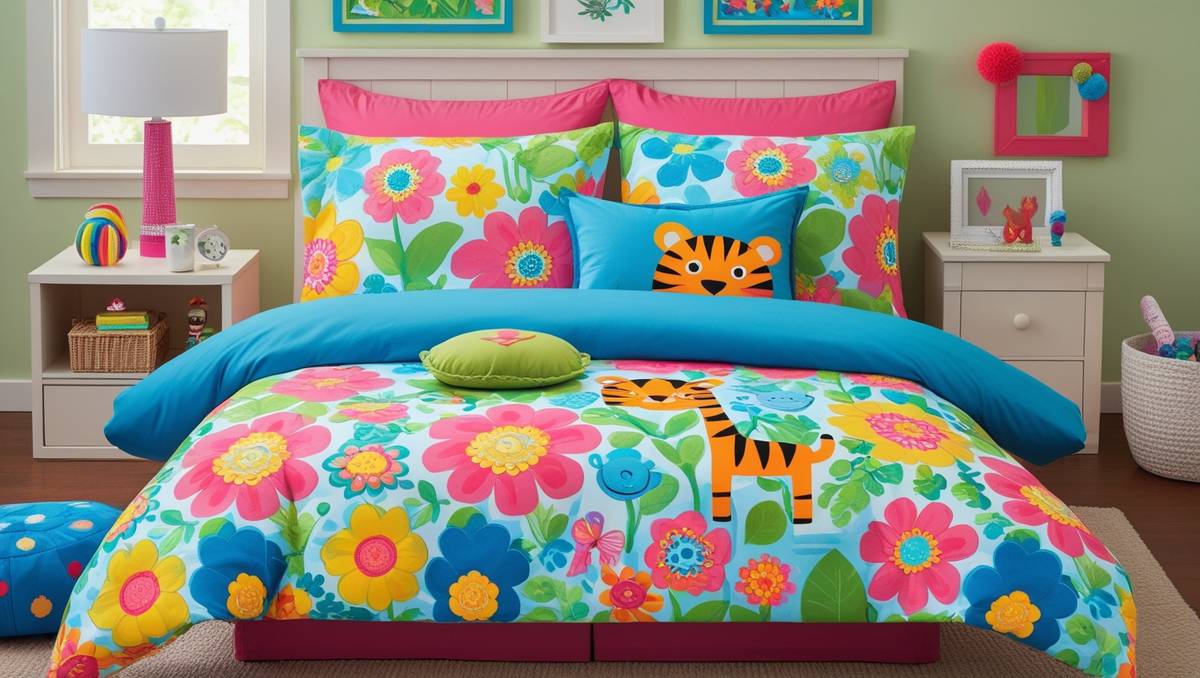 Intelligent Design Thea Floral Duvet Cotton Full