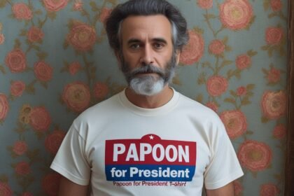 Papoon for President t-shirt