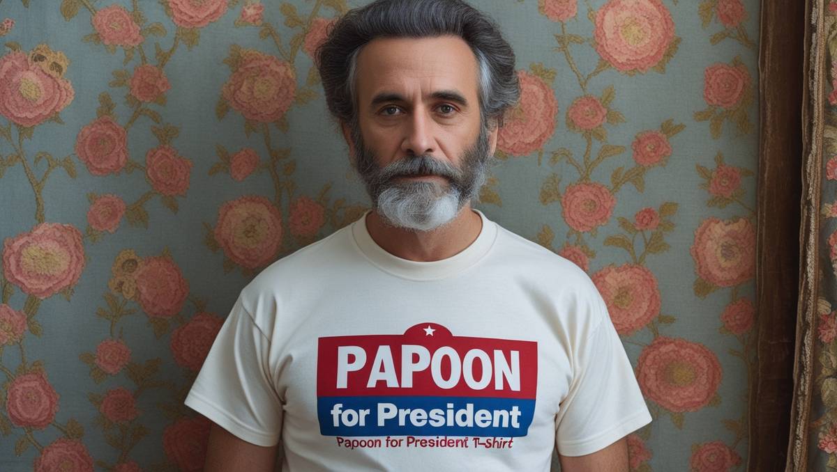 Papoon for President t-shirt