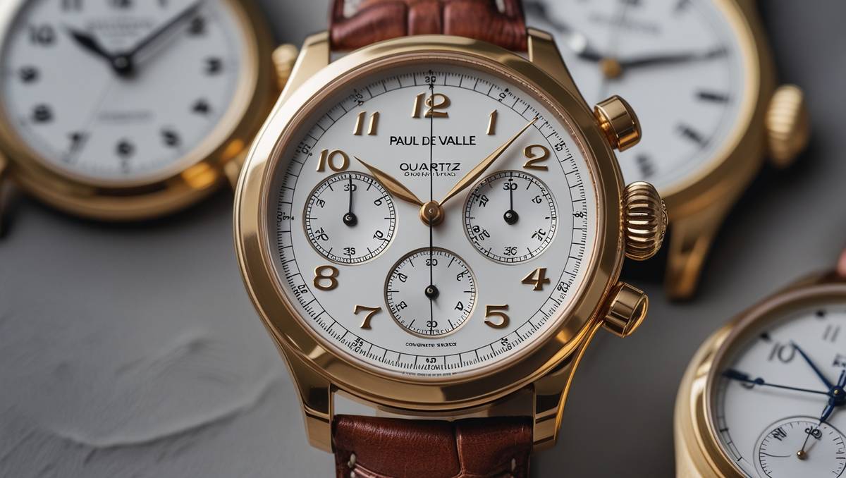 Men’s Watches Paul de Valle 14K Quartz