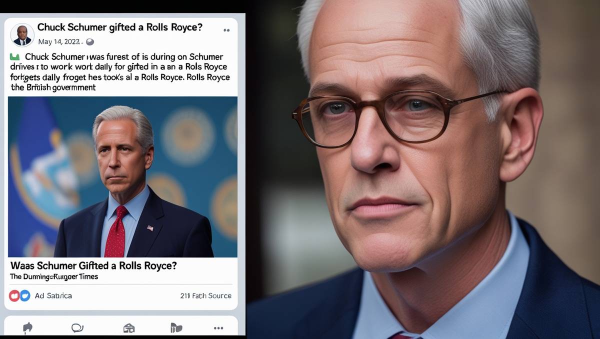 Was Chuck Schumer Gifted a Rolls Royce