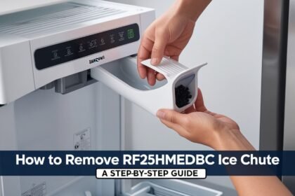 Remove RF25HMEDBBC Ice Chute