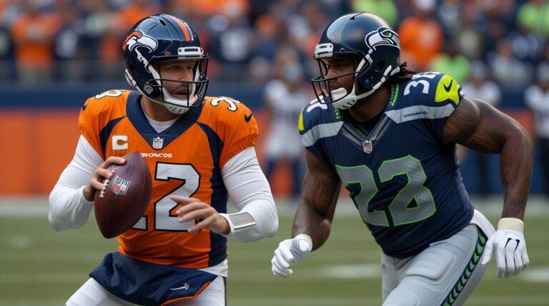 Denver Broncos vs Seahawks Match Player Stats
