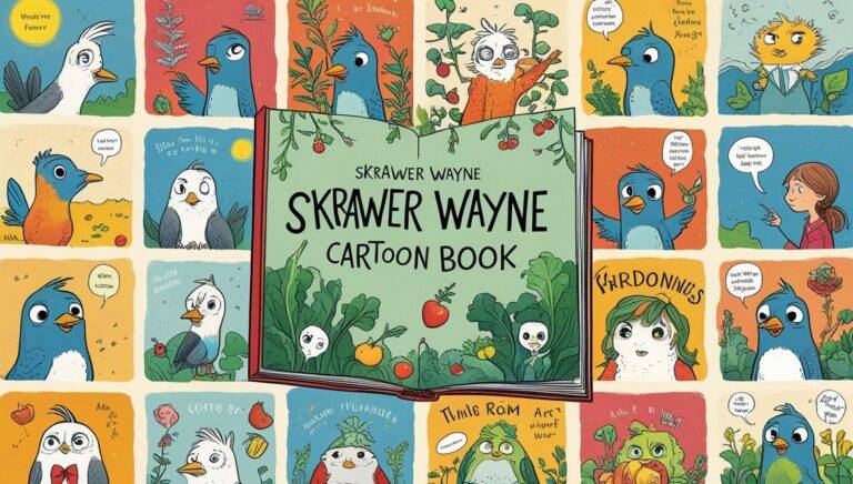 Skrawer Wayne Cartoon Book
