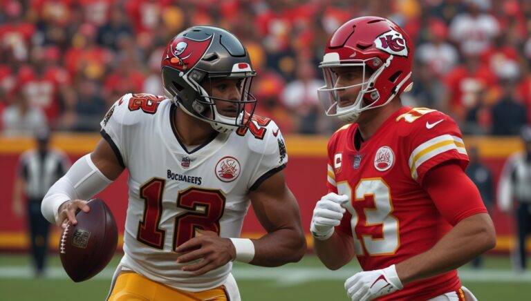 Tampa Bay Buccaneers vs Kansas City Chiefs Match Player Stats