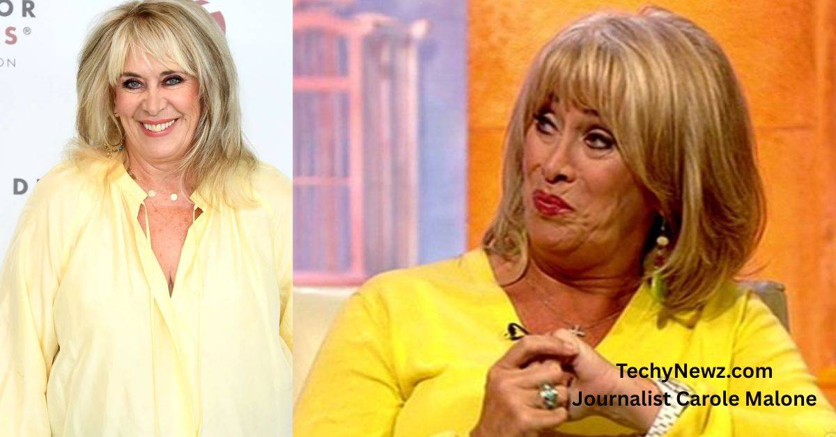 Journalist Carole Malone