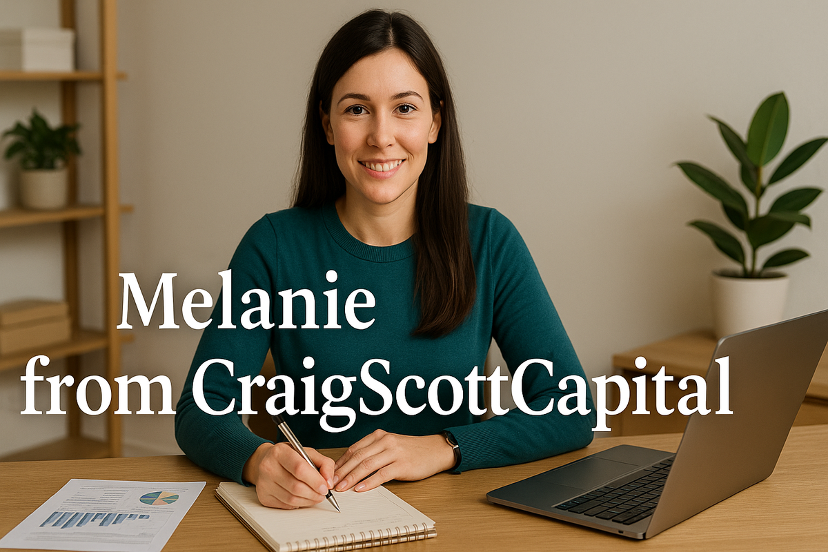 Melanie from CraigScottCapital