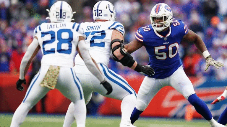 Buffalo Bills vs Colts Match Player Stats